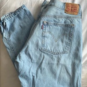 Distressed Levi’s 501